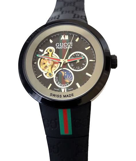 gucci mens pantcaon watch|Gucci 126.2 men's wrist watch.